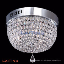 Lámpara de techo de cristal claro colorido colgante de luz 220-240V